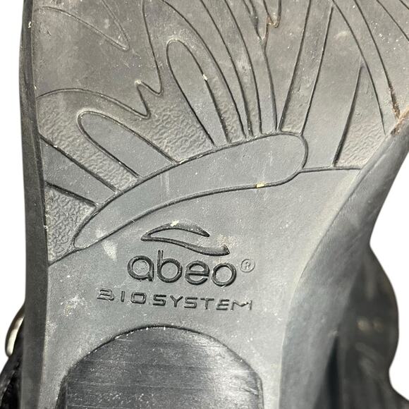 ABEO B.I.O. SYSTEM Nadine‎ Brushed Charcoal Leather Mary Jane Shoe Women’s 7.5 N - Picture 8 of 9